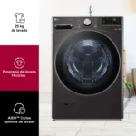 Lavadora LG Carga Frontal 25 Kilos WM25BV2S6BR Negro - Image 3