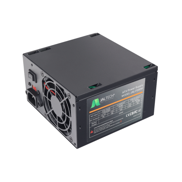 Fuente de Poder para PC 700W JAL-F200W | Estándar ATX, Alta Eficiencia y Protección