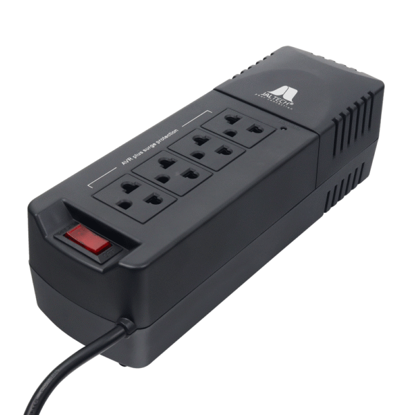 Regulador de Voltaje JAL-R1000 800VA/400W con AVR y Certificación RETIE