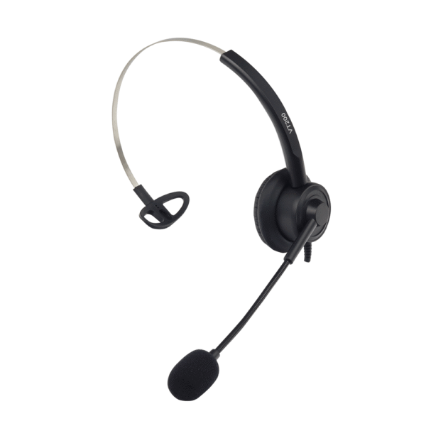 Diadema One Ear Tipo C VT200 | Auricular profesional para call center y oficina