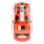 Mouse Inalámbrico 2.4G Transparent Recargable LH104 | Diseño moderno y silencioso - Image 2